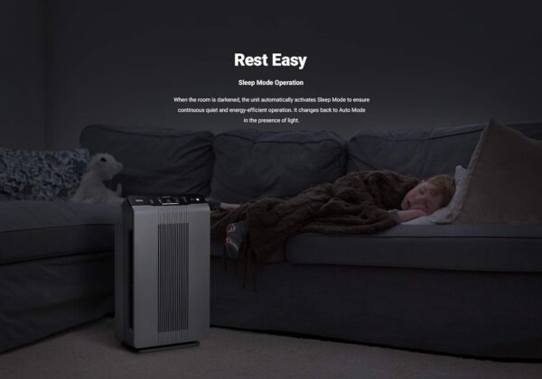 5300-2 Air Purifier with True HEPA, PlasmaWave and Odor Reducing Carbon Filter