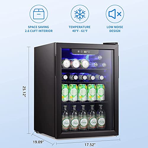 77eea14ab9254708a86f1fc8686530fb Antarctic Star Mini Fridge-95 Can Beverage Refrigerator