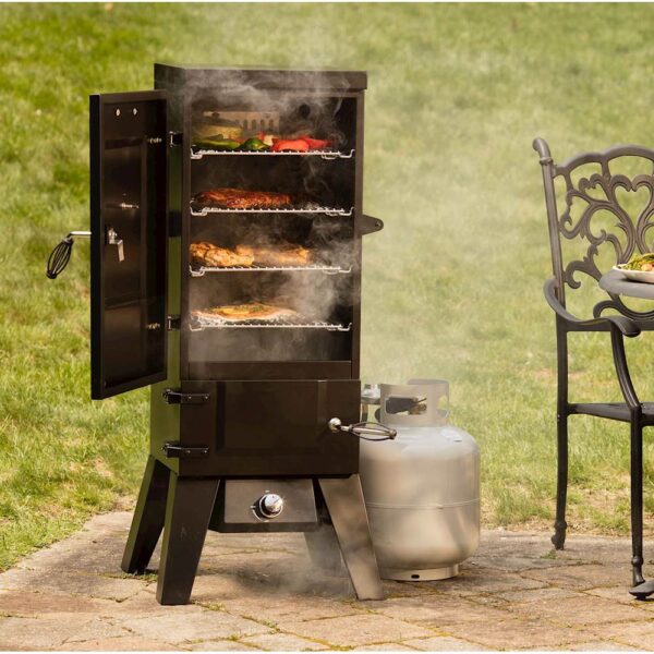 Cuisinart - Vertical 36" Propane Smoker - Black