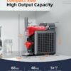24-Hour Delay Start&Cold Retention, 68 oz Slushy Machine with Self-Cleaning Function, Frozen Drink Maker with 5 Preset Programs,Frozen Margaritas, Frappés, and More