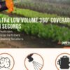 Cordless ULV Cold Fogger Backpack Sprayer, 2.6 Gallon – Battery-Powered Mosquito Fogger for Outdoor Use