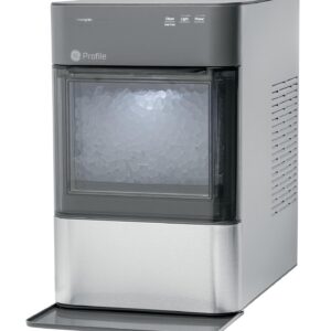 pellet ice maker with WiFi and smart connectivity, chewable and breakable countertop ice maker, 38 pounds 24 hours
