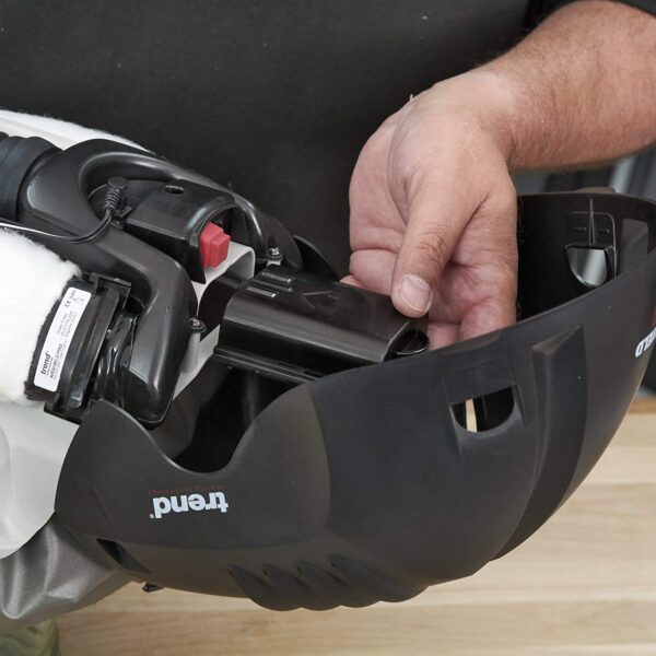 78f7adf86fe24944ab3f23198b89ed08 AIR/PRO Respirator and Face Shield Protection, Black, 230V