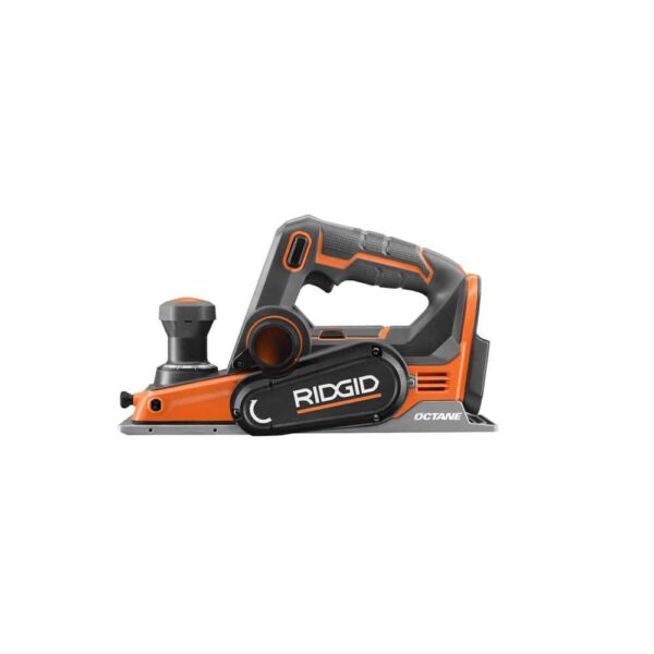18V OCTANE Brushless Cordless 3-1/4 in. Planer Kit with Dust Bag, Dust Port, Edge Guide, 2.0 Ah Battery, and Charger R8481KSBN