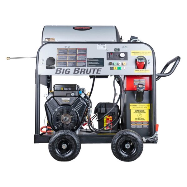 79bfc0a7703f4051b8ad4fb962f1e2e8 Big Brute 4000 PSI at 4.0 GPM VANGUARD V-Twin with COMET Triplex Plunger Pump Hot Water Professional Gas Pressure Washer