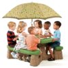 Step2 Naturally Playful Picnic Table with Umbrella