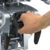 10 HP 4-Stroke Electric Start Outboard Motor with Throttle Grip
