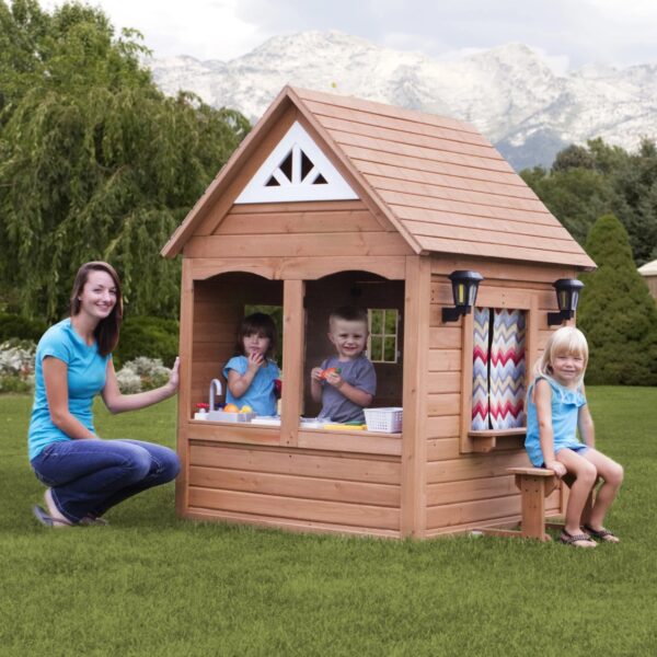 7a07900dfd20465e9e3a6383d4d5aa0e Backyard Discovery Aspen Wooden Cedar Playhouse