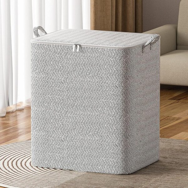 7a0865eba94d40f8aa62883903f20b87 New portable non-woven zipper storage bag