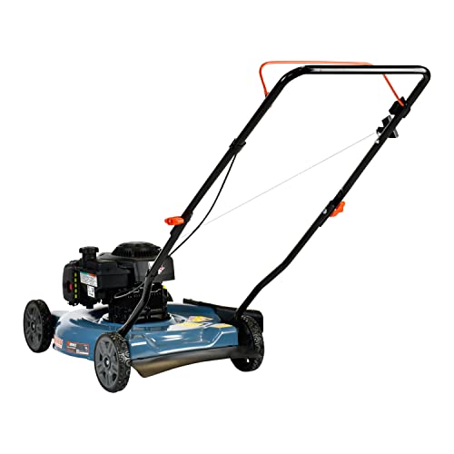7a261d60f85146f69c0f11828b0871f7 SENIX Gas Lawn Mower, 20-Inch, 125 cc 4-Cycle Briggs & Stratton Engine, Push Lawnmower