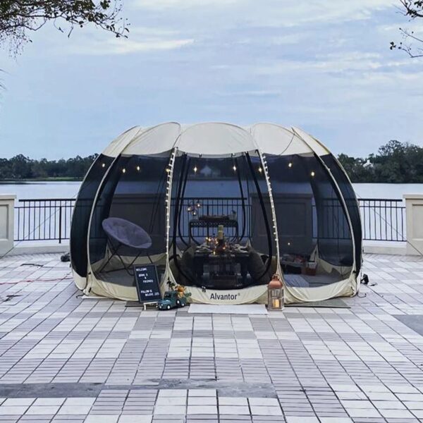 7a2a88a0a63d451d84cec4a5394bb212 Screen House Camping Instant 15x15 Canopy Beige