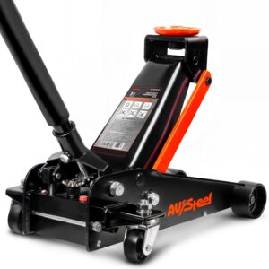 3 Ton Heavy Duty Hydraulic Floor Jack for Car (6600 lbs) With Single Piston Pump, Quick Lift, Lifting Range 5.5'' to 18.5''