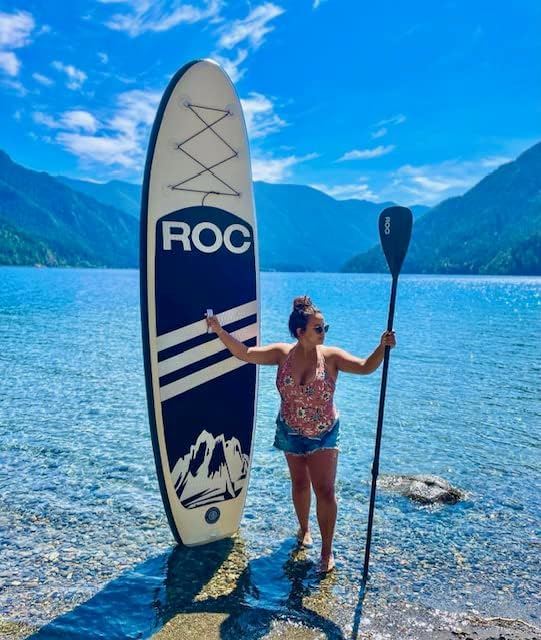 7aadd1bd218e47b0b26842e7123fb301 Roc Inflatable Stand Up Paddle Boards with Premium SUP Paddle Board Accessories, Wide Stable Design, Non-Slip Comfort Deck for Youth & Adults