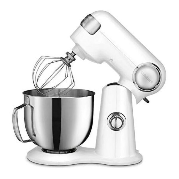 Cuisinart Precision Master 5.5-Quart Stand Mixer, White