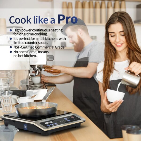 7b8db88d2a8a4588b81f6a43ab03cf86 ChangBERT 1800W Induction Cooktop, Commercial Portable Cooker