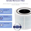 Air Purifier for Home Allergies Pets Hair in Bedroom & Standing Fan for Bedroom, 82ft CirculAir 120° Oscillating Fan