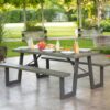 Lifetime 6-Foot W-Frame Folding Picnic Table, 60233
