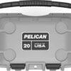 Pelican 20QT Dark Grey/Green ELITE COOLER