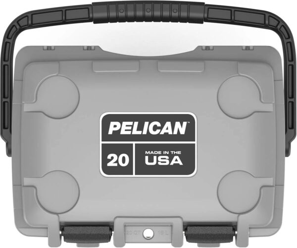 Pelican 20QT Dark Grey/Green ELITE COOLER