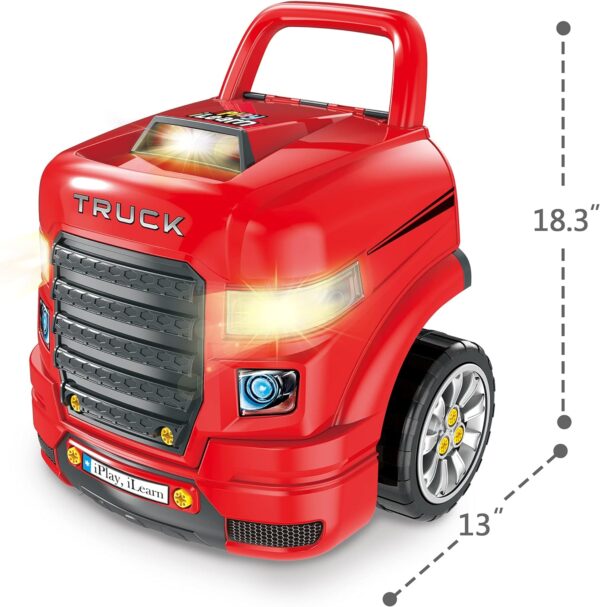 7ef8b1dcd0404fa8875761530fbd1f14 Truck engine toys, children's mechanical repair set