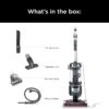 Rotator Pet Pro Lift-Away ADV Upright Vacuum with HEPA Filter, DuoClean PowerFins HairPro and Odor Neutralizer Technology, Pet Hair Pickup, For Carpets & Hardfloors, Dark Grey, LA555