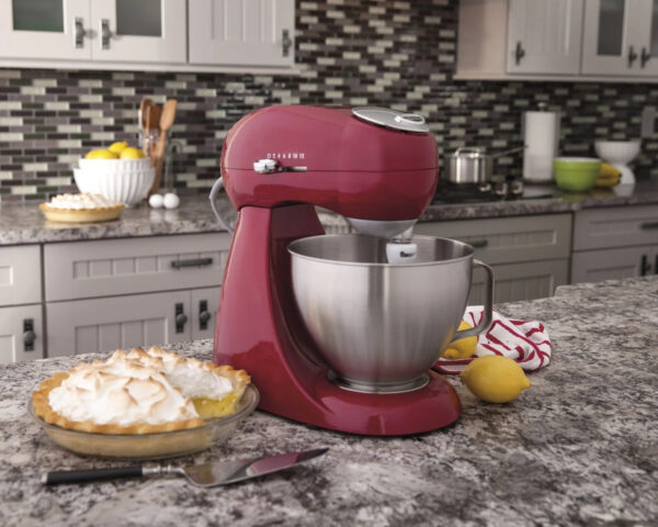 7fdb845dbf73458d859c3a9e8d0bfd15 Hamilton Beach Eclectrics 4.5 Quart Stand Mixer, Red (63232)