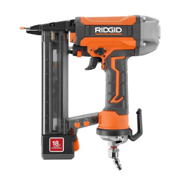 8061a757534f4f999d0bd96f9f8031f2 6 Gal. Portable Electric Pancake Air Compressor w/ 18GA Brad Nailer, 16GA Straight Finish Nailer, & 18GA Finish Stapler R69603FK