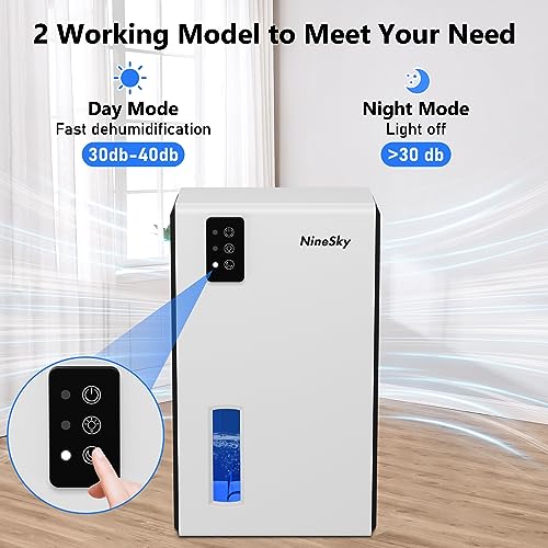 806c5b953718446493e0264755ab8fcc NineSky Dehumidifier for Home, 85 OZ Water Tank, (800 sq.ft) Dehumidifiers for Bathroom