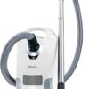Pure Suction Powerline Canister Vacuum Cleaner, Lotus White