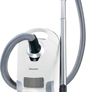 Pure Suction Powerline Canister Vacuum Cleaner, Lotus White