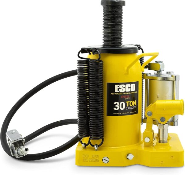 80b966dcfe78439b97bcdb1d9567a634 30 Ton Pro Series Air Hydraulic Bottle Jack – Heavy Duty Lifting for Automotive and Industrial Use