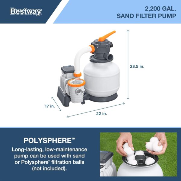 80c8717466ff45b484648b0f760c46eb Bestway Oval Above Ground Pool Set (10' x 6'7" x 33")| Includes Filter Pump & ChemConnect Dispenser