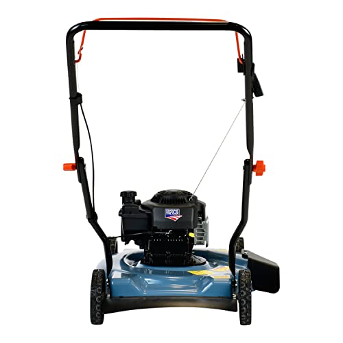 811ab4af359348fe938ccede91ecb964 SENIX Gas Lawn Mower, 20-Inch, 125 cc 4-Cycle Briggs & Stratton Engine, Push Lawnmower