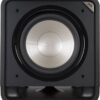 Polk Audio HTS 12 Powered Washed Black Walnut Subwoofer
