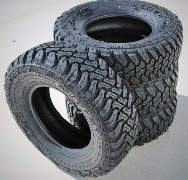 8201bdef2c9640e4a381f540b208a1f8 Set of 4 (FOUR) Accelera M/T-01 LT 235/75R15 Load C (6 Ply) MT Mud Tires
