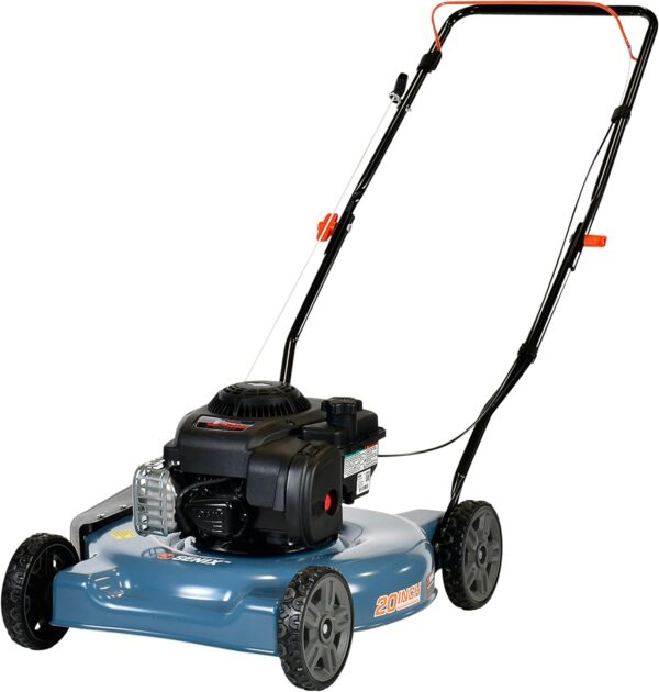 828df499652b45d8a9dbf421210a11e2 SENIX Gas Lawn Mower, 20-Inch, 125 cc 4-Cycle Briggs & Stratton Engine, Push Lawnmower