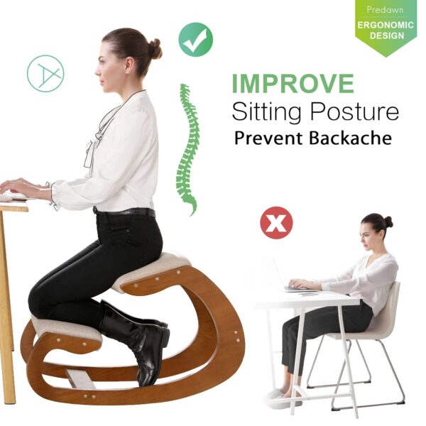 82a9bfa6d3184a0fb62c54f0ec44693c Predawn Ergonomic Kneeling Chair, Rocking Knee Chair