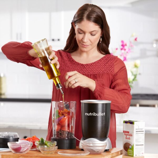 Magic Bullet Nutribullet RX Blender Smart Technology with Auto Start and Stop - 10 Piece Set