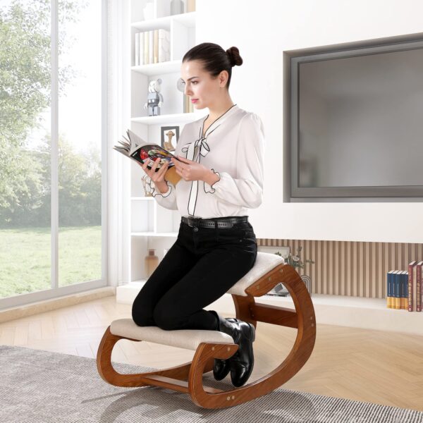 82e7a688a08f432b82be3b0b352b3a18 Predawn Ergonomic Kneeling Chair, Rocking Knee Chair
