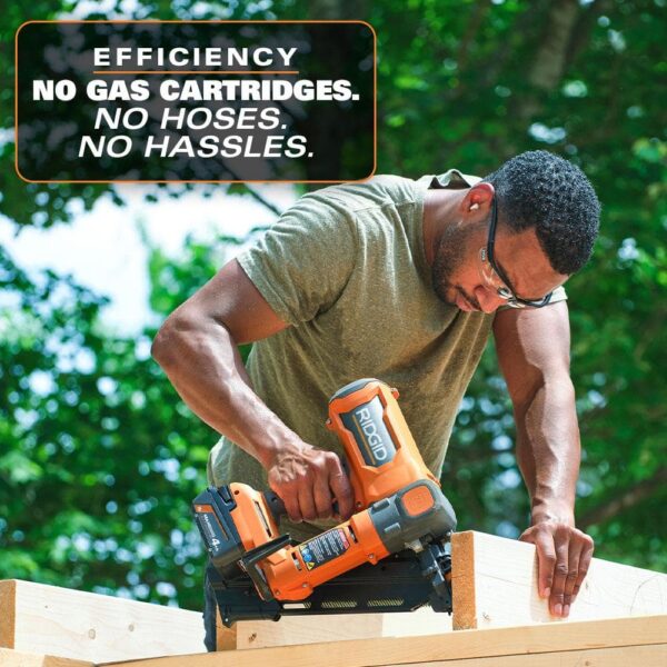 18V Brushless Cordless 30-Degree Framing Nailer Kit with 4.0 Ah Battery and Charger R09895KN