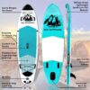 Roc Inflatable Stand Up Paddle Boards 10 ft 6 in with Premium SUP Paddle Board Accessories, Wide Stable Design, Non-Slip Comfort Deck for Youth & Adults