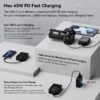 SmallRig 3400mAh 50Wh 14.8V mini V Mount Battery