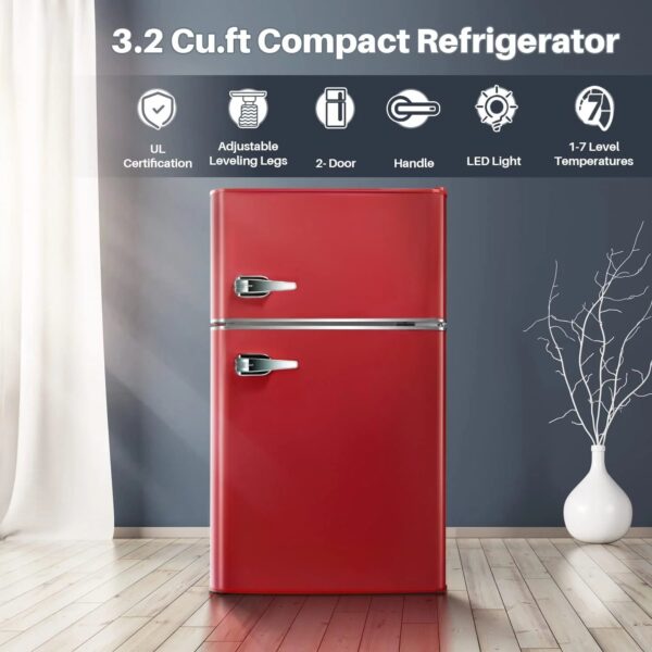 8379c48811b744ec94c4dafbc51026b2 Compact Refrigerator with Freezer F6893