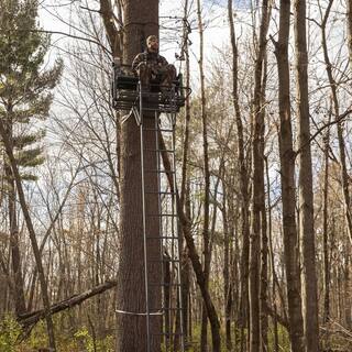 837fed82421c435f9ac6a81366514e41 RIVERS EDGE Lockdown 21 ft. 2-Man Ladder Treestand LD202E