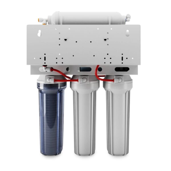 8396194fe2a94f7e849b465c2f756e3d NU Aqua Platinum Series 5 Stage 100GPD RO System with Booster Pump