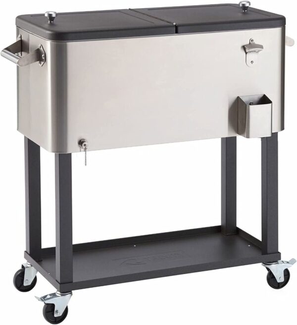 84790caaed3e4a709ba8cf55ad8ae8ef TRINITY Stainless Steel Cooler with Cover (100 Quart)