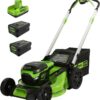 60V 21” Cordless (Self-Propelled) Lawn Mower , 2 x 4.0Ah Batteries and Dual Port Rapid Charger