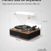 ANGELS HORN Vinyl Record Player Built in Speakers