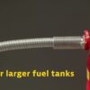 5-Gallon Type II Red Safety Gas Can – OSHA-Approved Steel Fuel Container with Flame Arrester, Self-Closing Lid & 1" Flexible Spout (7250130)
