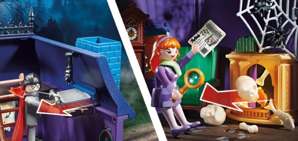 PLAYMOBIL SCOOBY-DOO! Adventure in the Mystery Mansion Playset